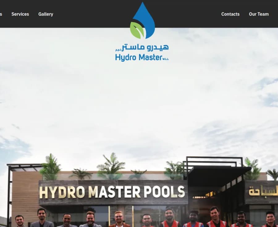 Hydro Master Pools — Construction